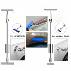 DGZMJJ car dent repair in action on hail damage