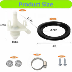 DGZMJJ easy DIY install for pedal-flush RV toilets.