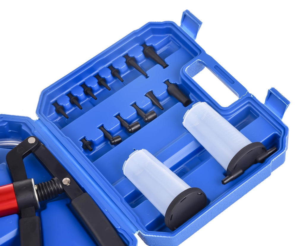 DHA 2-in-1 bleeder with hoses enables versatile vehicle compatibility