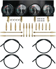DHA storage case keeps the four-gauge kit organized for on-the-go use.