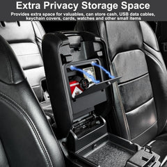DIAMOOKY ABS plastic construction provides durable, long-lasting storage