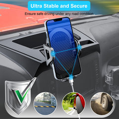 DIAMOOKY mount with anti-slip base fits phones and action cameras securely.