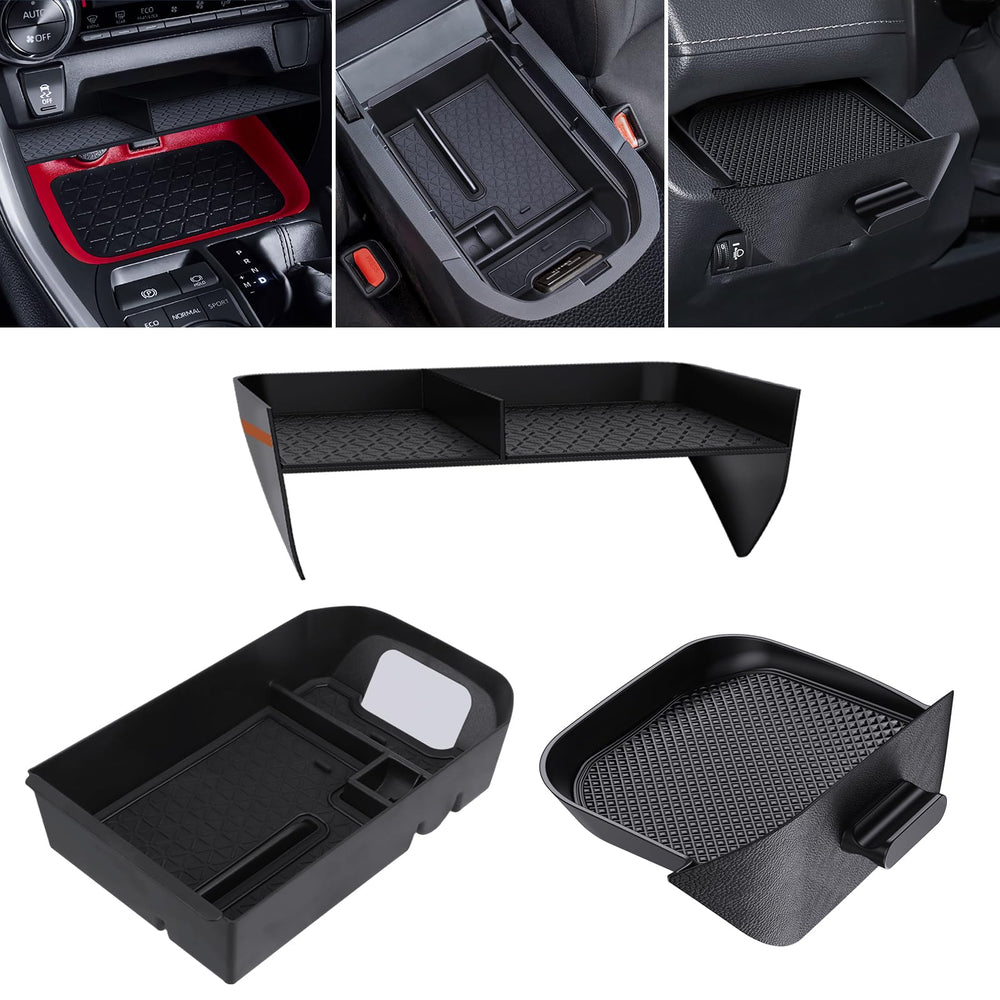 DIAMOOKY Rav4 center console main compartment keeps essentials at hand.