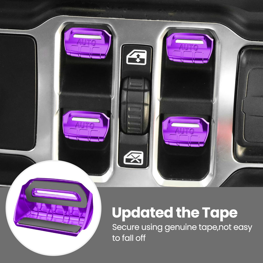 DIAMOOKY Adhesive-backed cover purple stays secure without tools or damage.