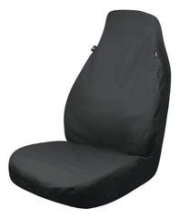 Dickies Trader seat cover front view showing durable fabric and water-resistant protection