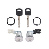 DICMIC door lock cylinder front left shows precise Ford fit for secure replacement