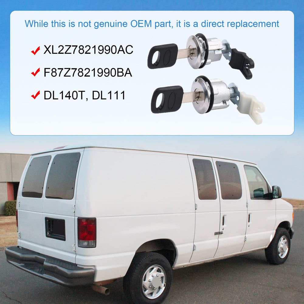 DICMIC door lock cylinder vehicle compatibility image highlights broad model coverage