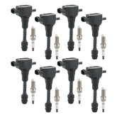 Dicmic eight pack ignition coils set for V8 5.6L engines for reliable starts
