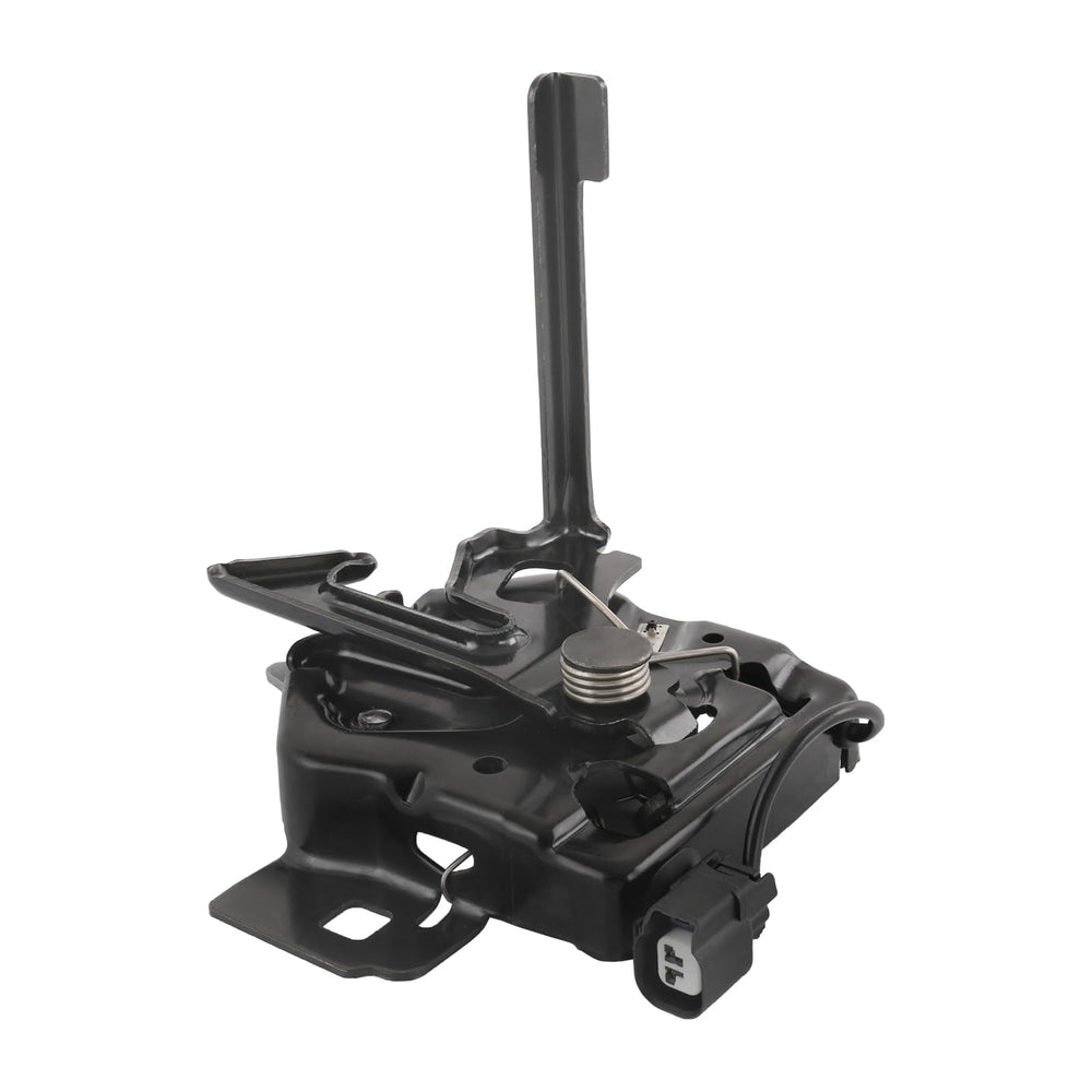 Exposed latch components for inspection and replacement clarity