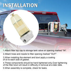 DICMIC included wrench and tape simplify maintenance and replacement.