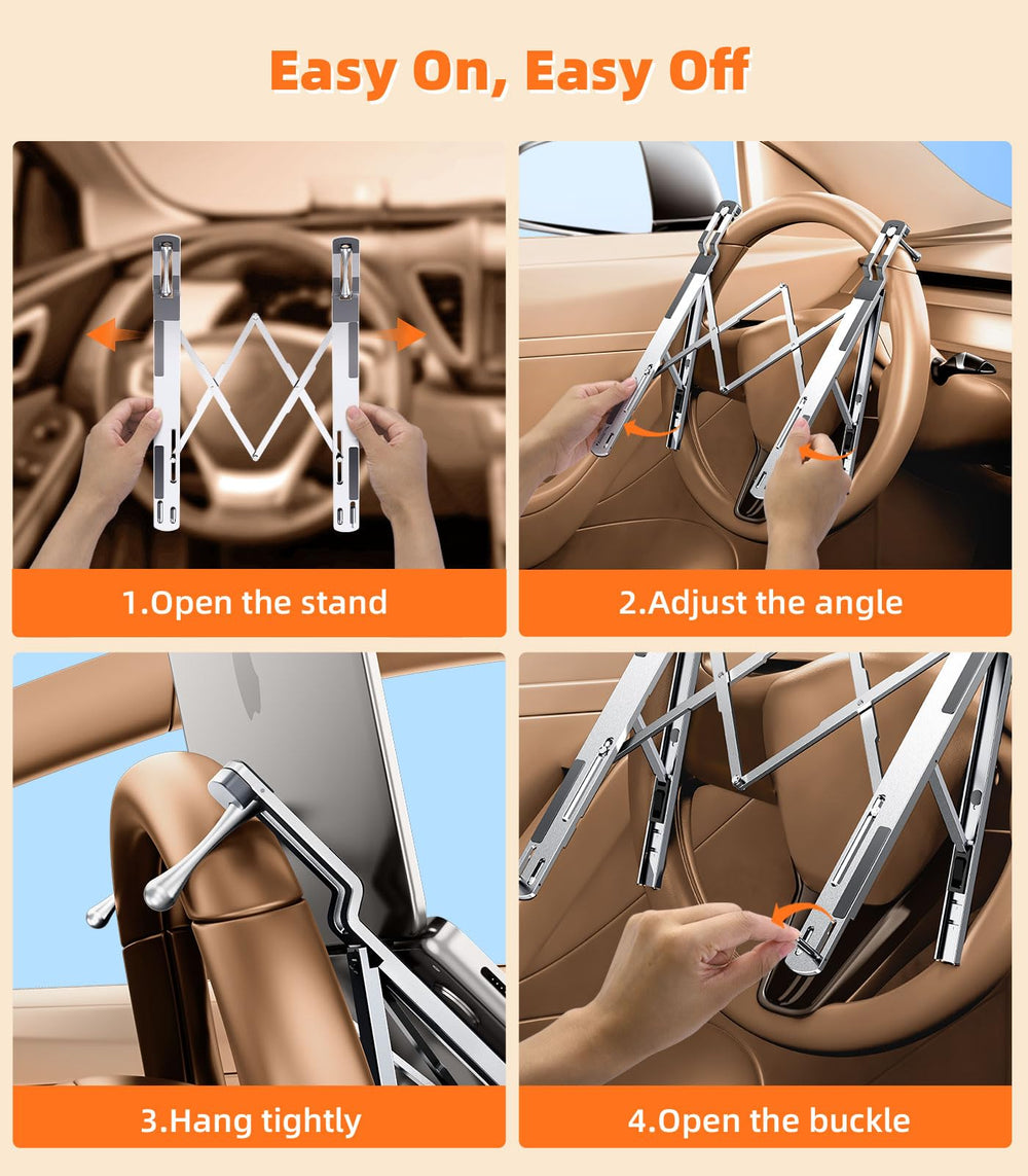 DICMKY 5-position height adjustment tailored to your seating.