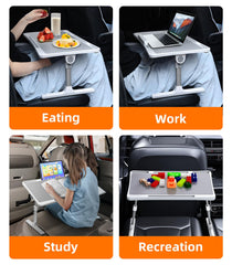 DICMKY built-in baffles and book clips keep items in place.