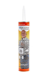 Dicor 501LST-1 self-leveling sealant tube provides a watertight RV roof seal