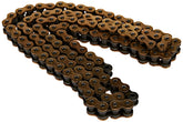 DID 525VX3G110ZB gold 110-link chain with X-ring seal for rugged use