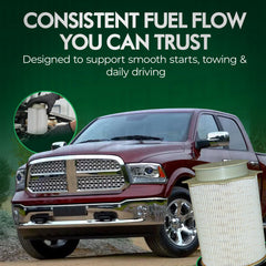 Diesly water separator fits 2013–2018 RAM/Dodge Cummins trucks.