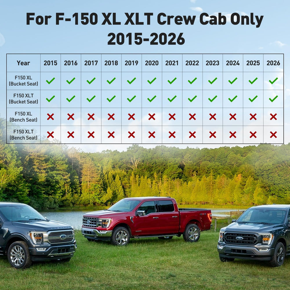 DiffCar F-150 UV-protection seat cover preserves color and interior look