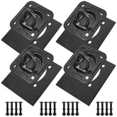 Digank recessed D ring anchors secure heavy loads on trailer floors