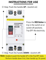 DIHOOL DC Breaker suitable for solar, UPS, and data center setups