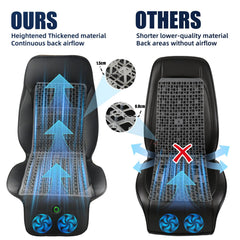 DiHTing anti-slip base and straps keep cushion secure on curves.