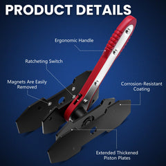 DikTalk spreader plates large and small sizes suit multiple caliper types.