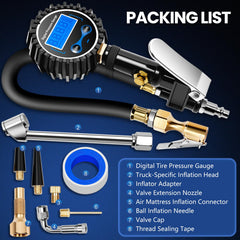 DIKTALK storage box keeps the gauge and accessories organized.