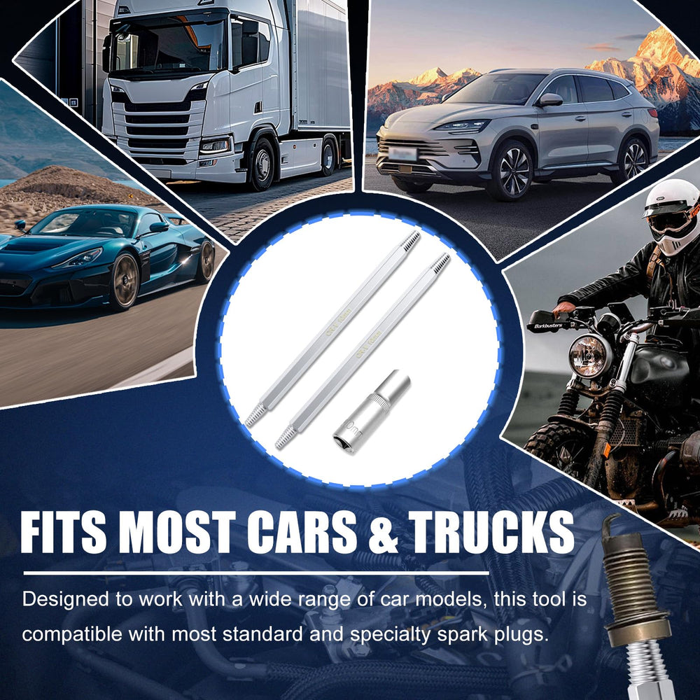 DikTalk left-hand thread action helps remove broken plugs safely