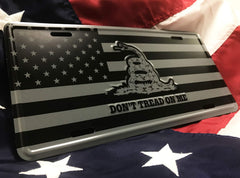 DillenCo Don't Tread On Me plate doubles as wall decor