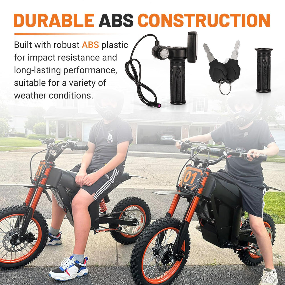 Dilomber 48V throttle installation is straightforward on Tuttio Soleil01 E-Bike.