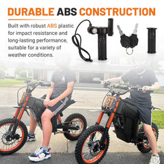 Dilomber 48V throttle installation is straightforward on Tuttio Soleil01 E-Bike.