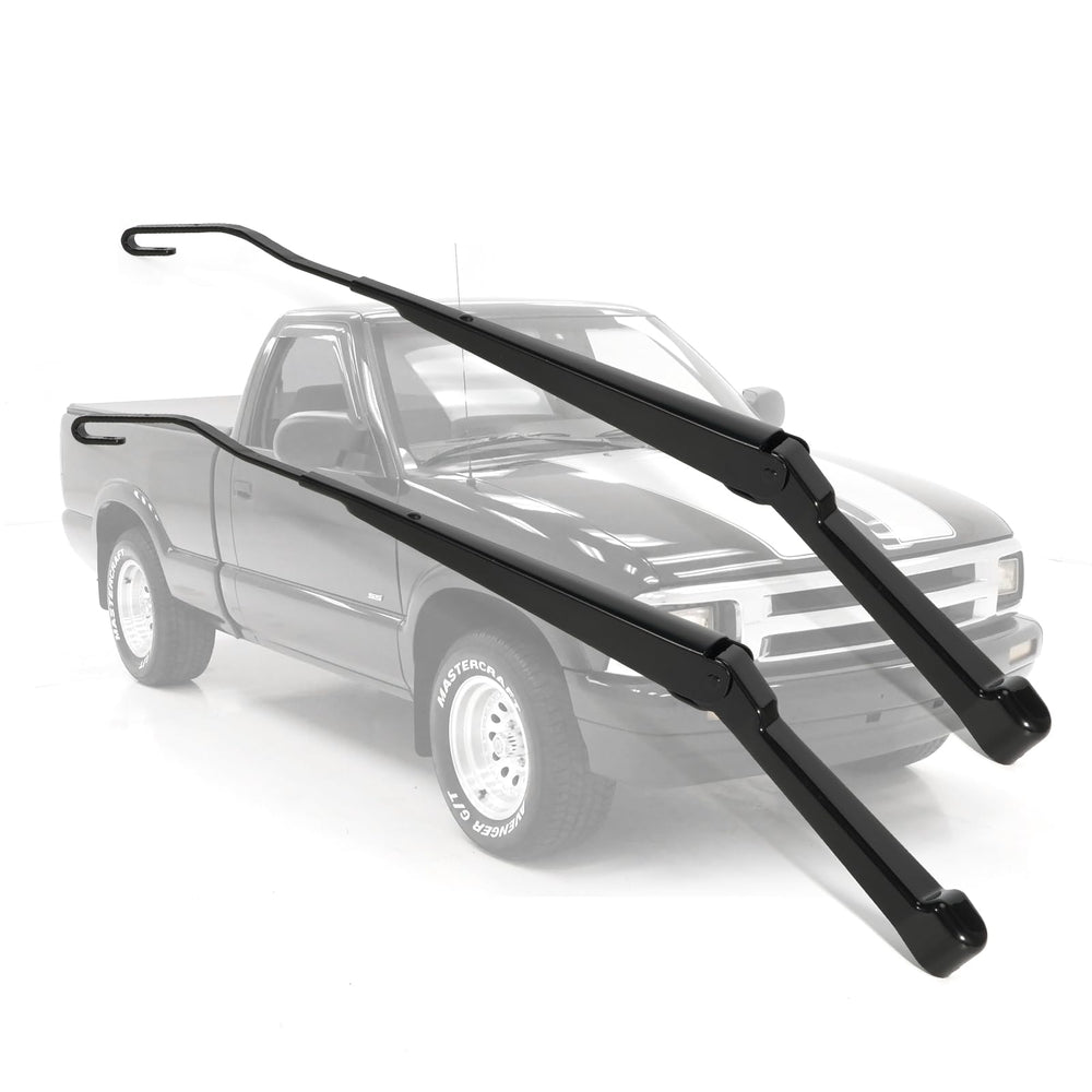 Dilomber S10 front driver wiper arm on vehicle for clear rain visibility.