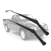 Dilomber S10 front driver wiper arm on vehicle for clear rain visibility.