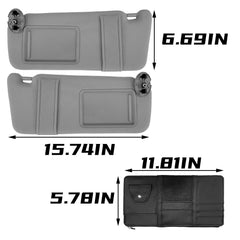 DIMEANI Camry sun visor packaging included for fast setup
