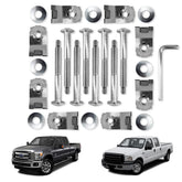 Dimeani F250 bed bolts kit front view showing complete hardware set for easy replacement