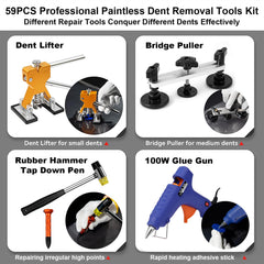 DIQDI glue puller tool for removing minor dents without paint damage.