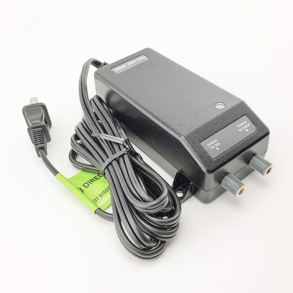DIRECTV PI21 power inserter back panel with F-type ports for easy wiring