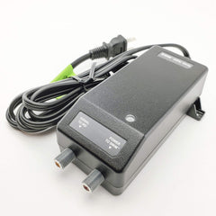 DIRECTV PI21 power inserter side view highlighting compact footprint and versatility