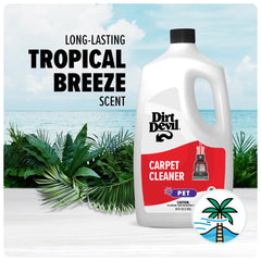Dirt Devil formula free of phosphates phthalates parabens