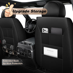 DISUTOGO pet-friendly seat cover protects against fur and spills in Ram.