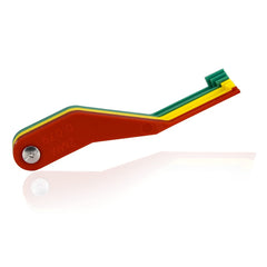 DITKOK 9-piece brake pad gauge set with color-coded wear indicators.