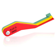 DITKOK brake pad gauge set assembled for quick wear assessment.