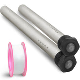 Diximus anode RV water heater 2-pack protects the tank from corrosion and extends life.