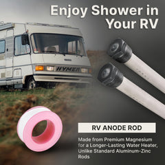 Two-anode set ensures ready replacement when needed.