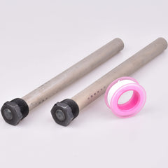 Designed to slow corrosion from hot water in RV tanks.