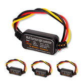 Diydeg brake light strobe controller front view boosts warning visibility.
