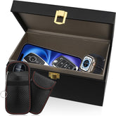 Diyife extra large Faraday box front view highlights secure storage with a stylish exterior.
