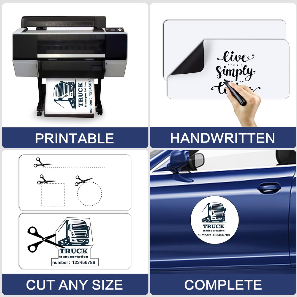 DIYMAG easy-adhesion magnetic signs attach firmly in wind and rain.