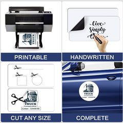 DIYMAG easy-adhesion magnetic signs attach firmly in wind and rain.