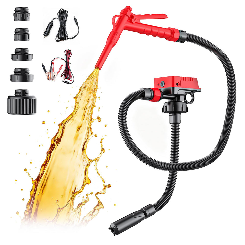 DIYtoolifz 5gpm cordless fuel transfer pump ready for fast transfers on site