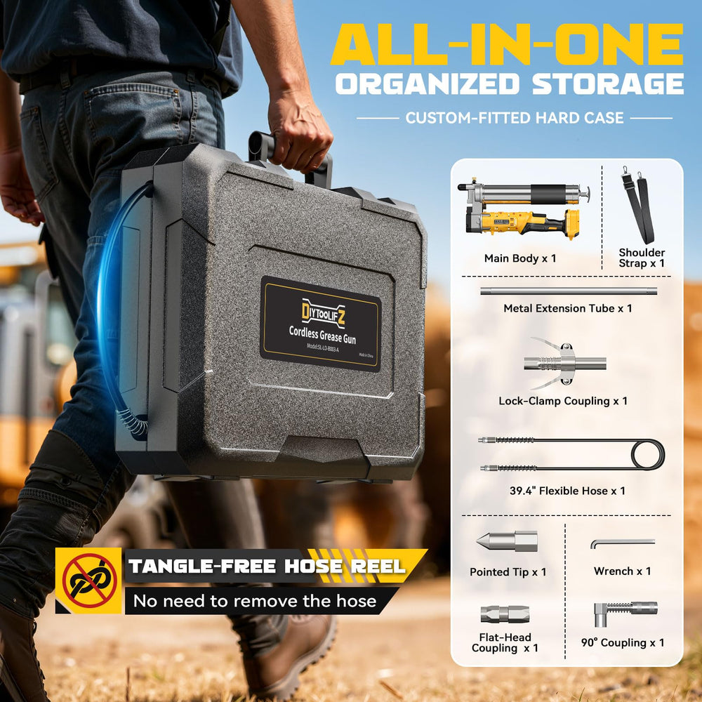 DIYtoolifz compatibility with DeWalt 20V battery enables reuse of existing packs.