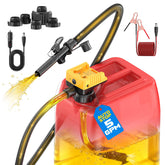 DIYtoolifz fuel pump cordless for portable fueling on the go.